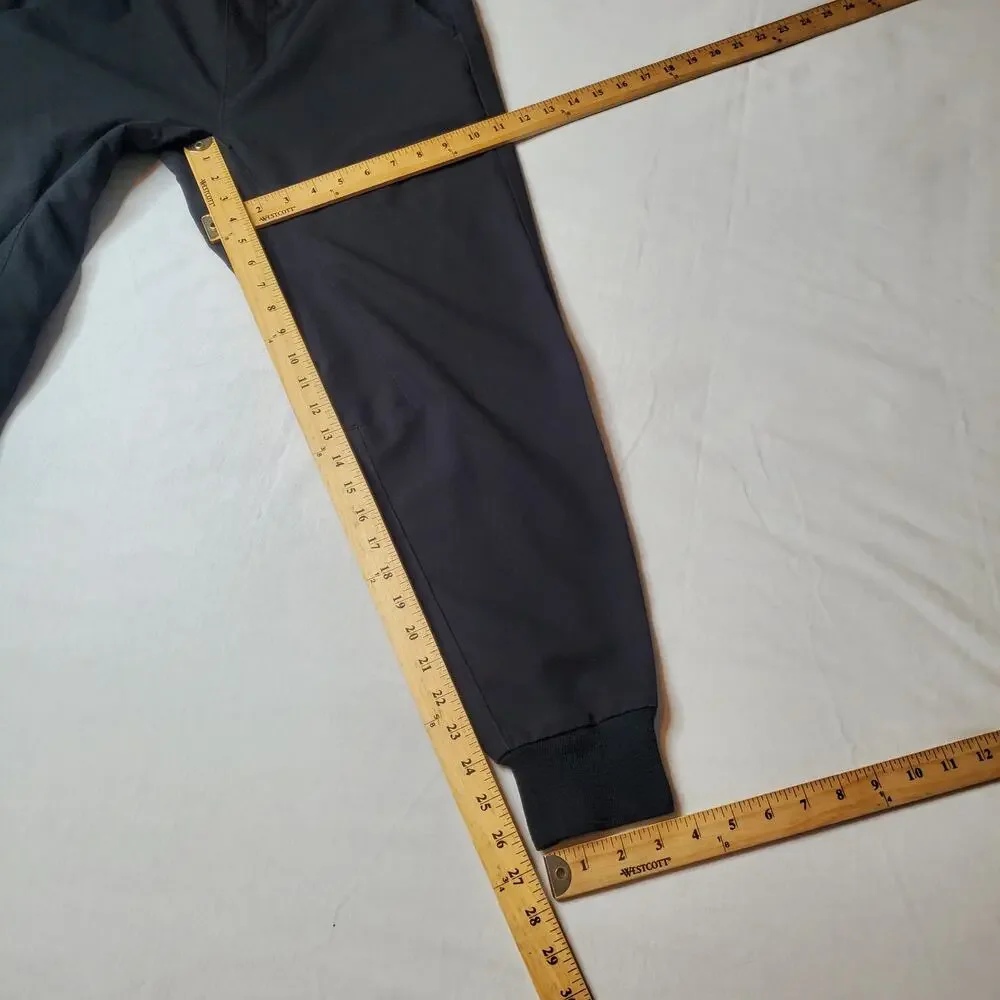 Figs Men's Size S Tansen Jogger Slim-Fit Scrub Pants Black MXXSW2004S